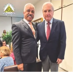 Presidente da ASSPM participa de eventos e solenidades na Câmara de Comércio Brasil & Líbano