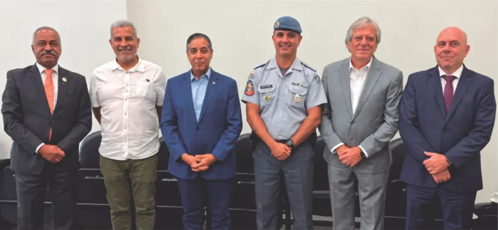 Visita ao Coronel PM Henguel